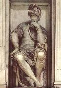 Michelangelo Buonarroti Tomb of Lorenzo de' Medici oil painting